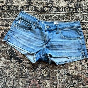 AG Daisy low rise jean shorts size 29